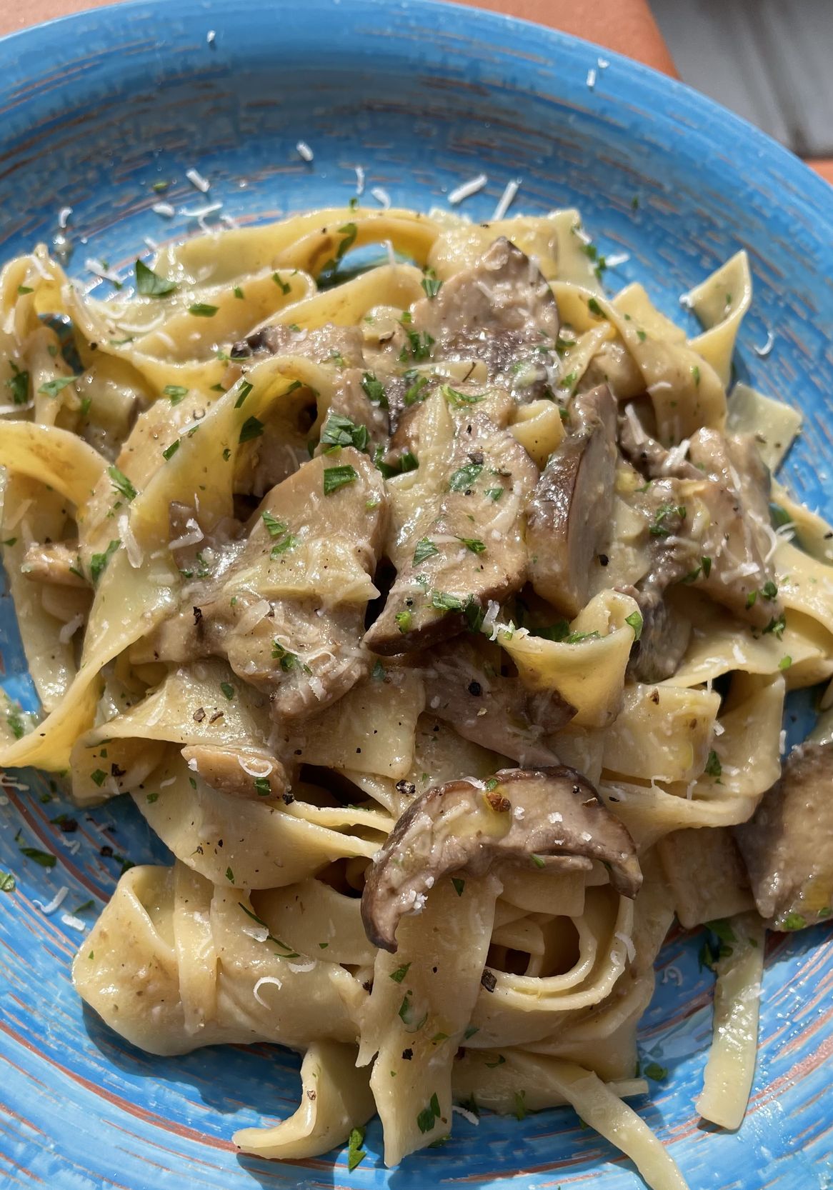 Foto di Pappardelle ai funghi