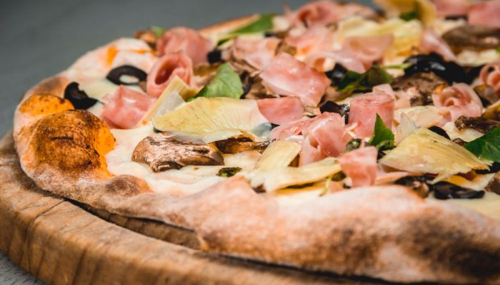 Foto di Gorgonzola e speck